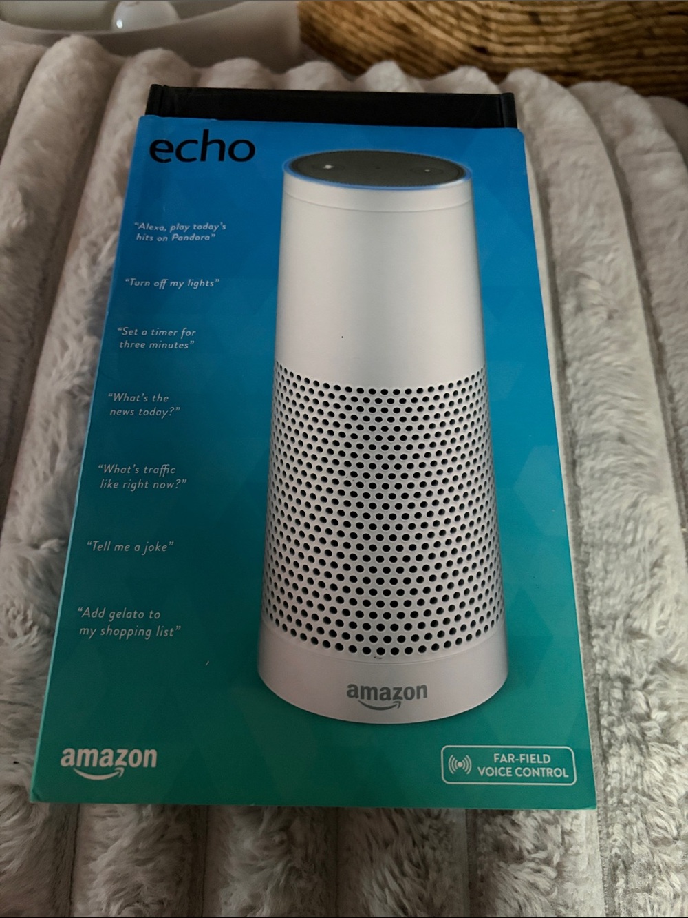 Amazon Echo Smart Speaker 1st Generation - White NIB